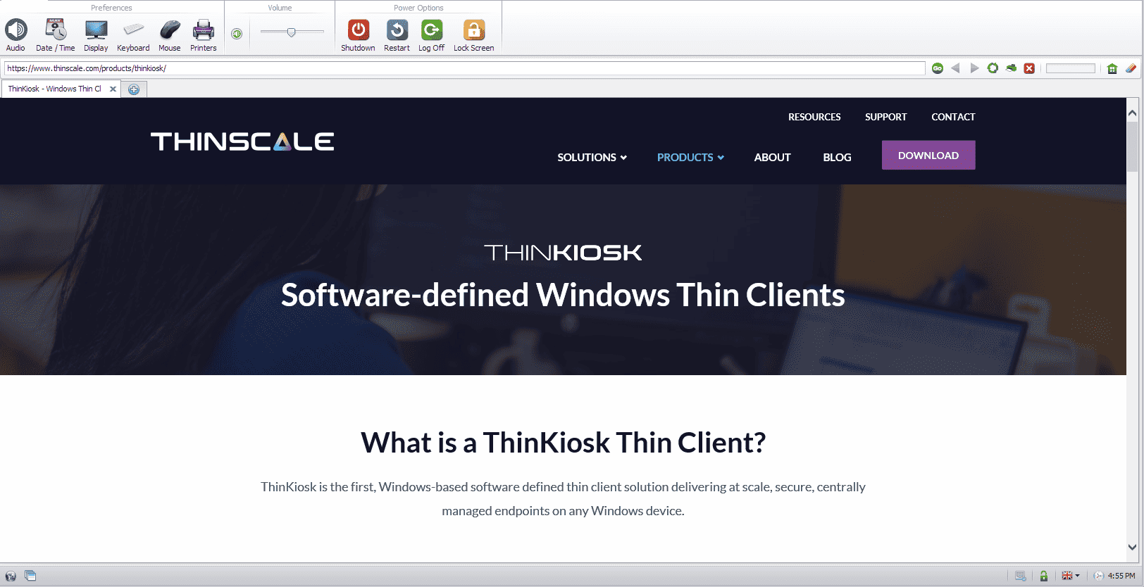 TK Secure Browser wtabs